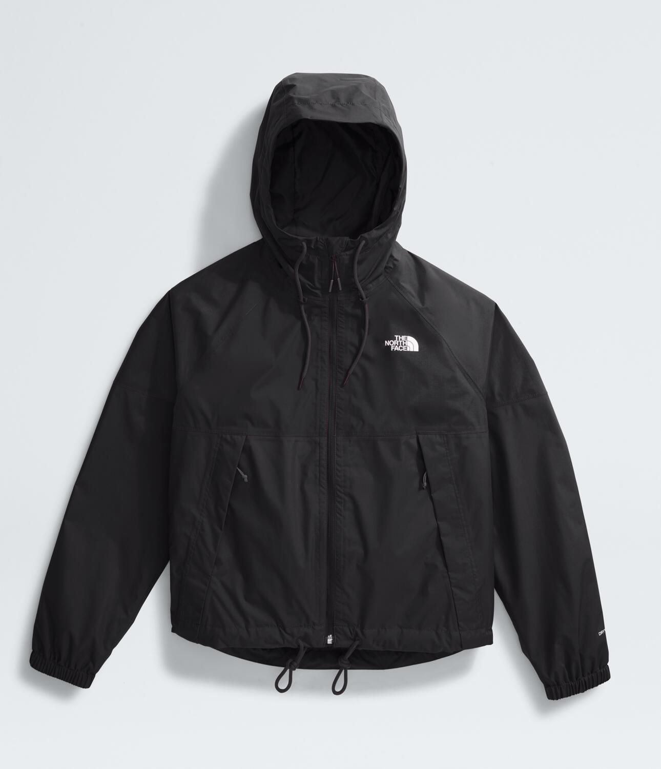 Chaqueta Antora Rain Hoodie Negra Mujer The North Face