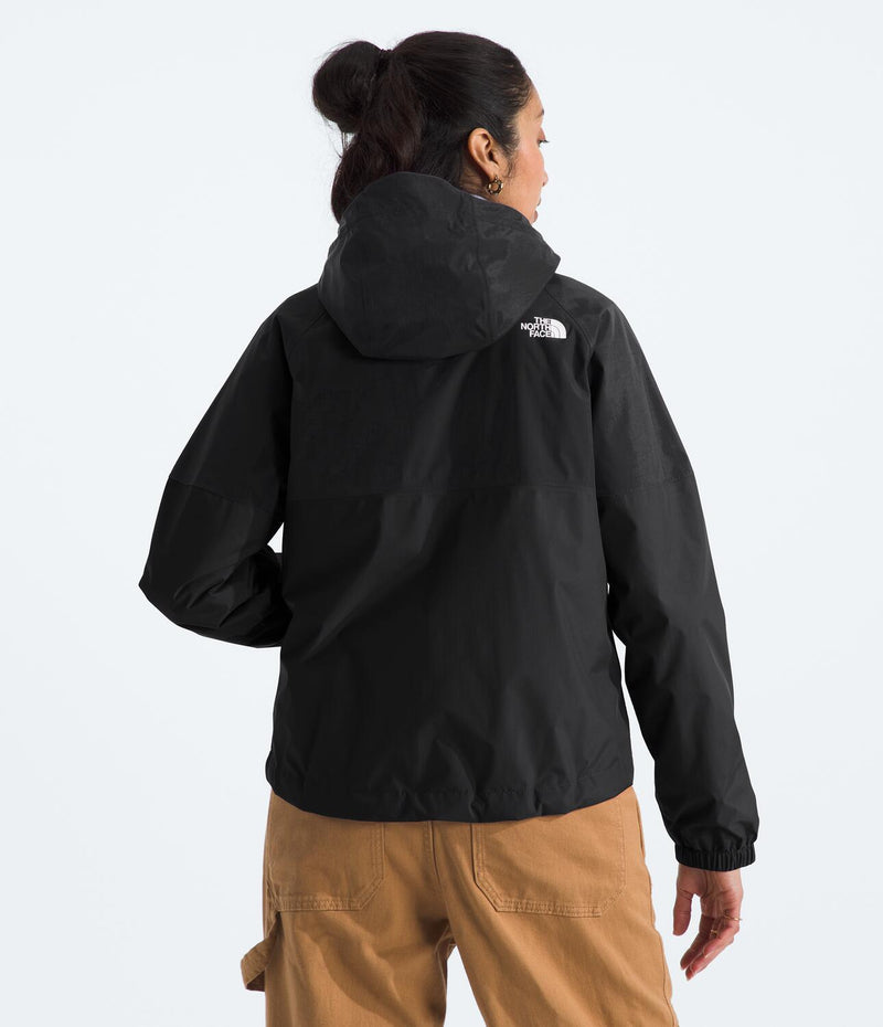 Chaqueta Antora Rain Hoodie Negra Mujer The North Face