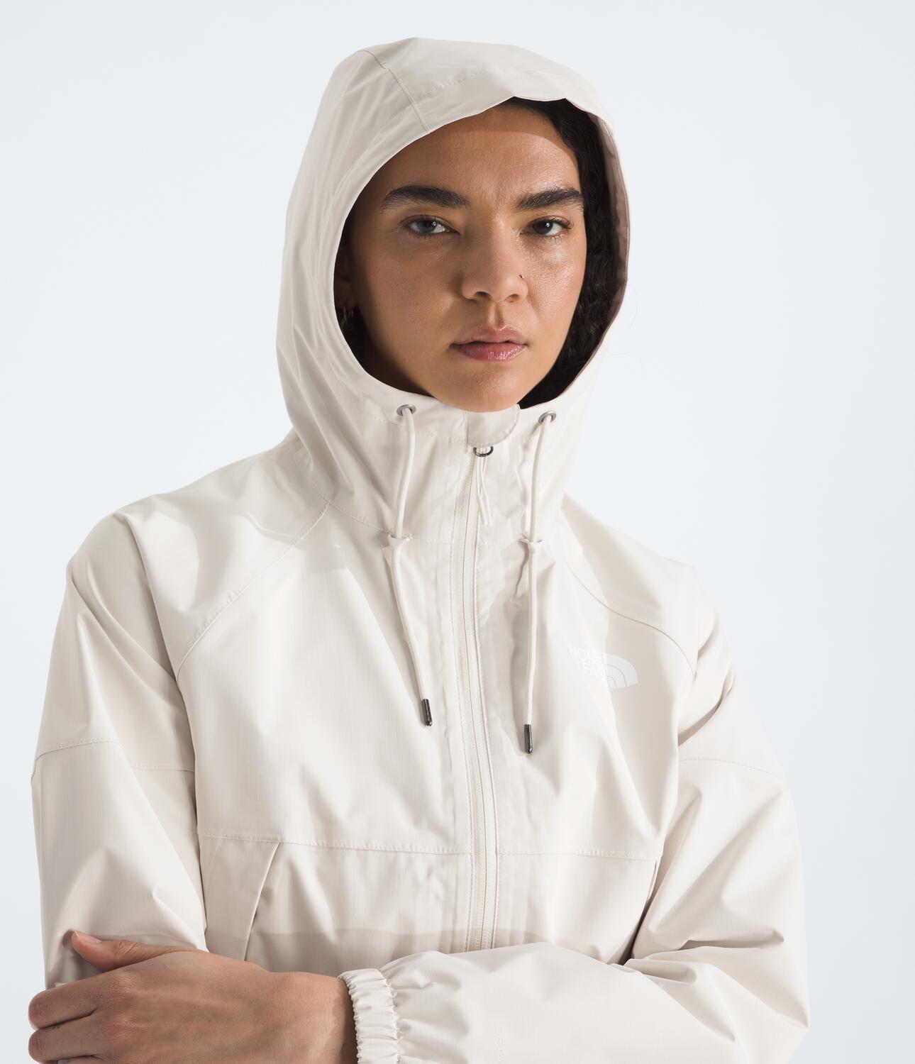 Chaqueta Antora Rain Hoodie Blanco Mujer The North Face