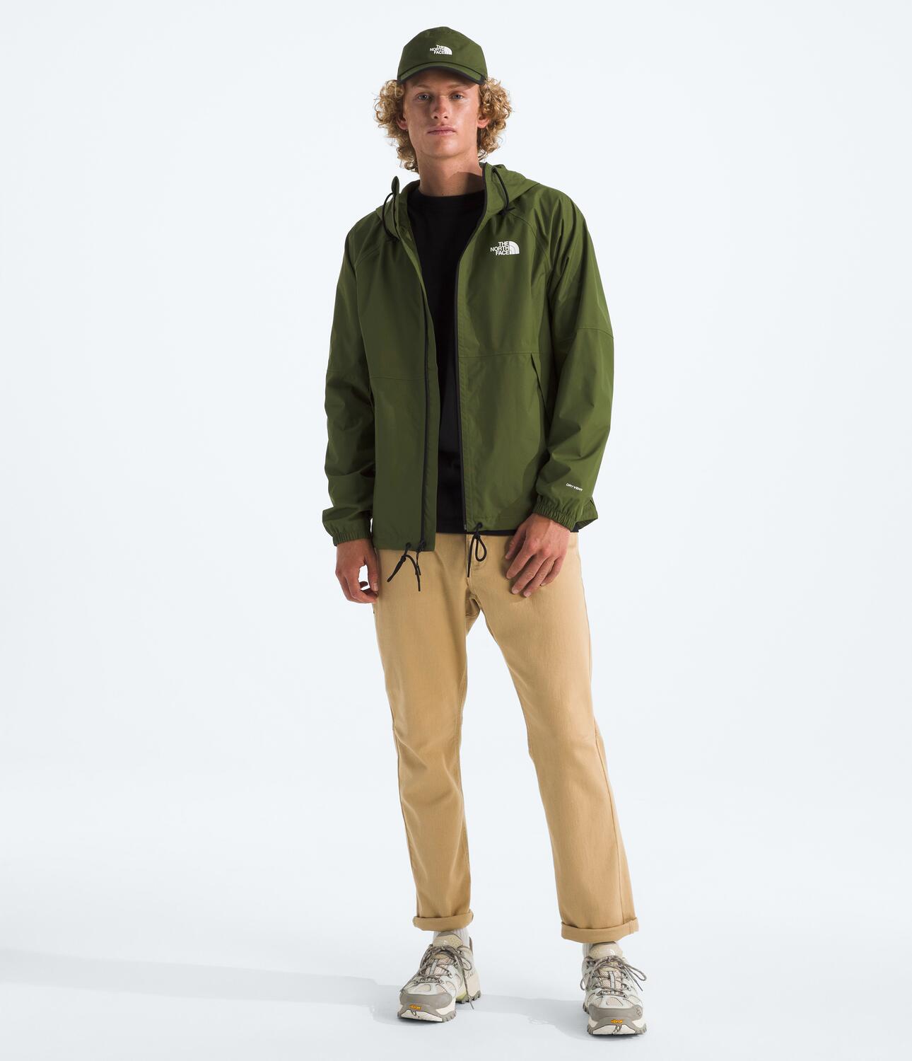 Chaqueta Antora Rain Hoodie Verde Hombre The North Face