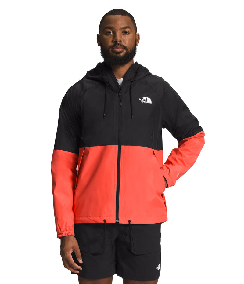 Chaqueta Antora Rain Hoodie Negra/Naranja Hombre The North Face - imagen 1