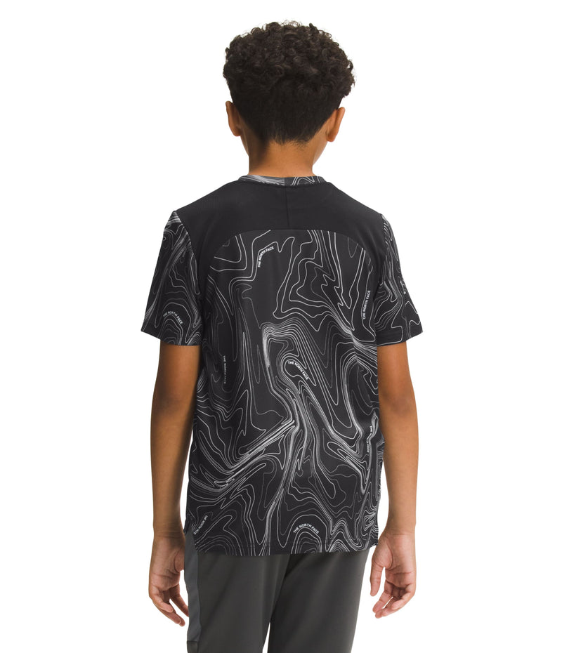 Camiseta Printed S/S Never Stop Tee Niños Negro The North Face - imagen 2