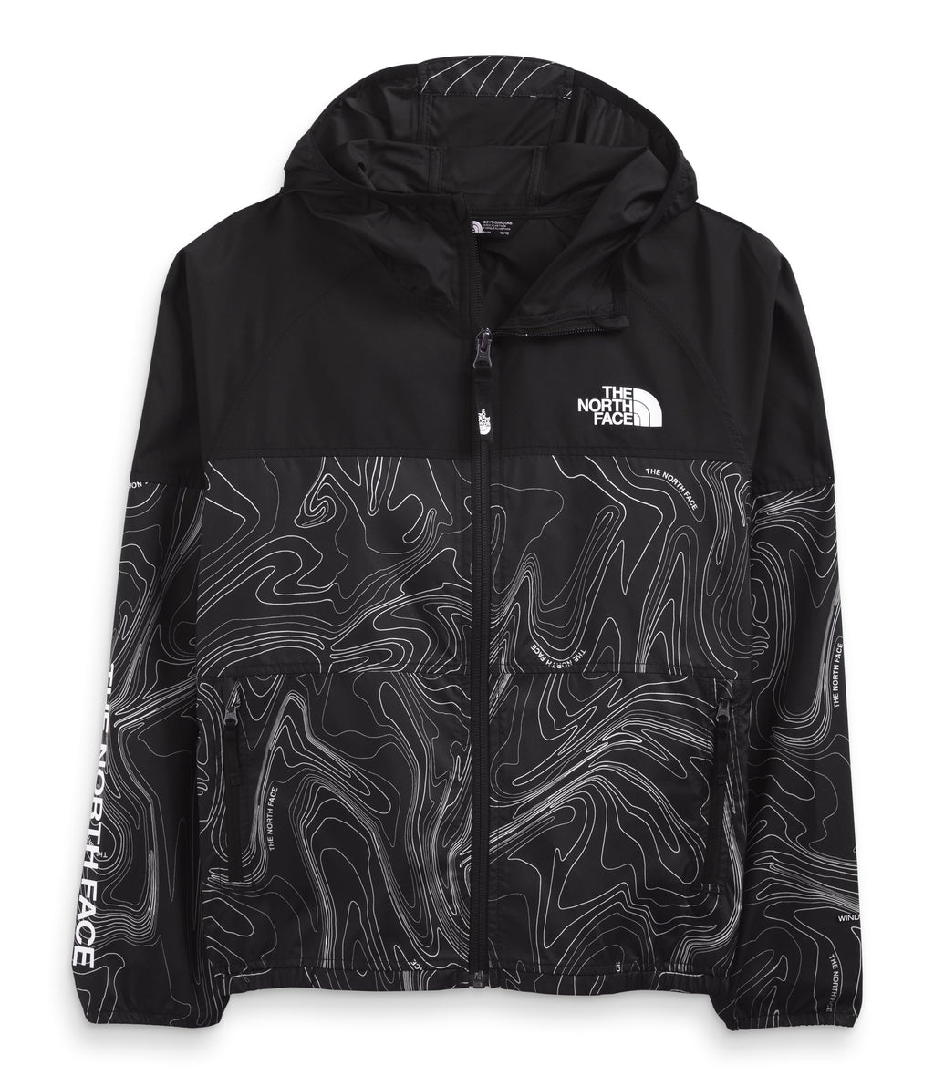 Chaqueta Printed Windwall Hoodie Negra Niño The North Face - imagen 5
