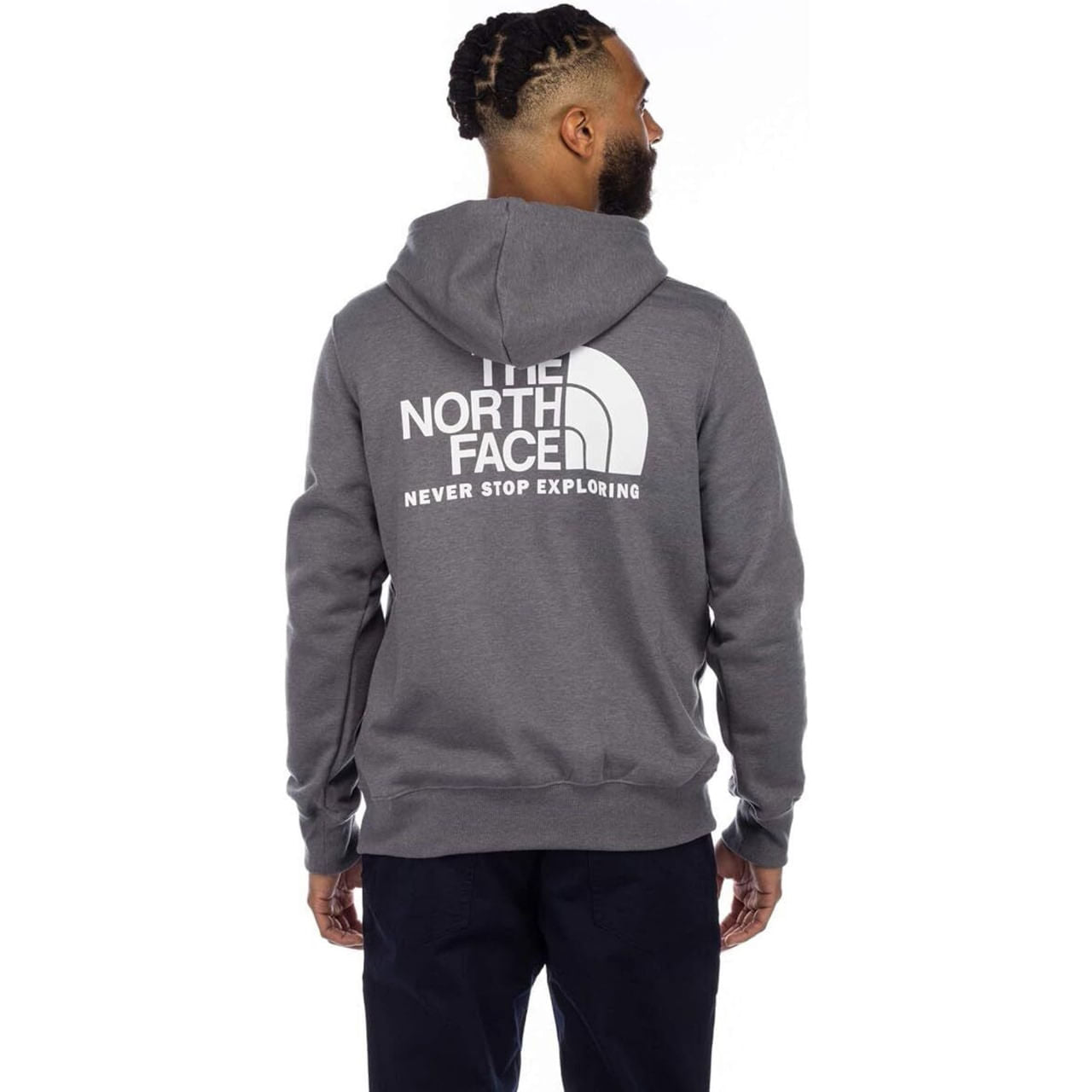 Buzo Throwback Hoodie Gris Hombre The North Face - imagen 2