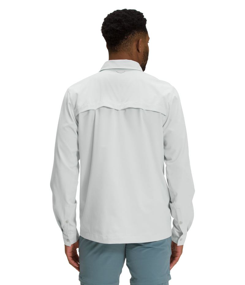 Camisa First Trail Upf L/S Shirt Gris Hombre The North Face - imagen 2