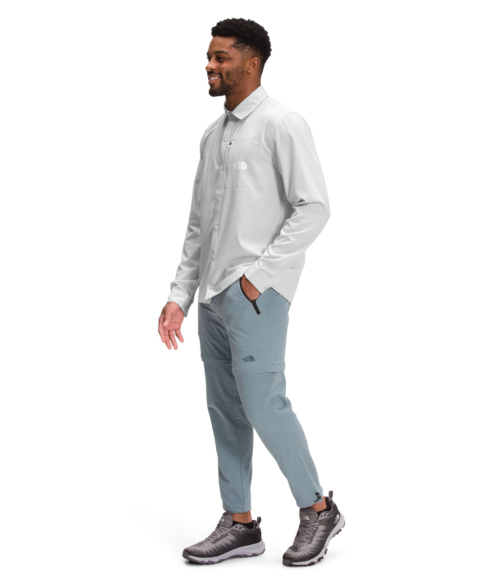 Camisa First Trail Upf L/S Shirt Gris Hombre The North Face - imagen 3