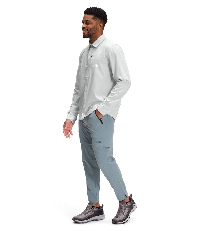 Camisa First Trail Upf L/S Shirt Gris Hombre The North Face - imagen 3