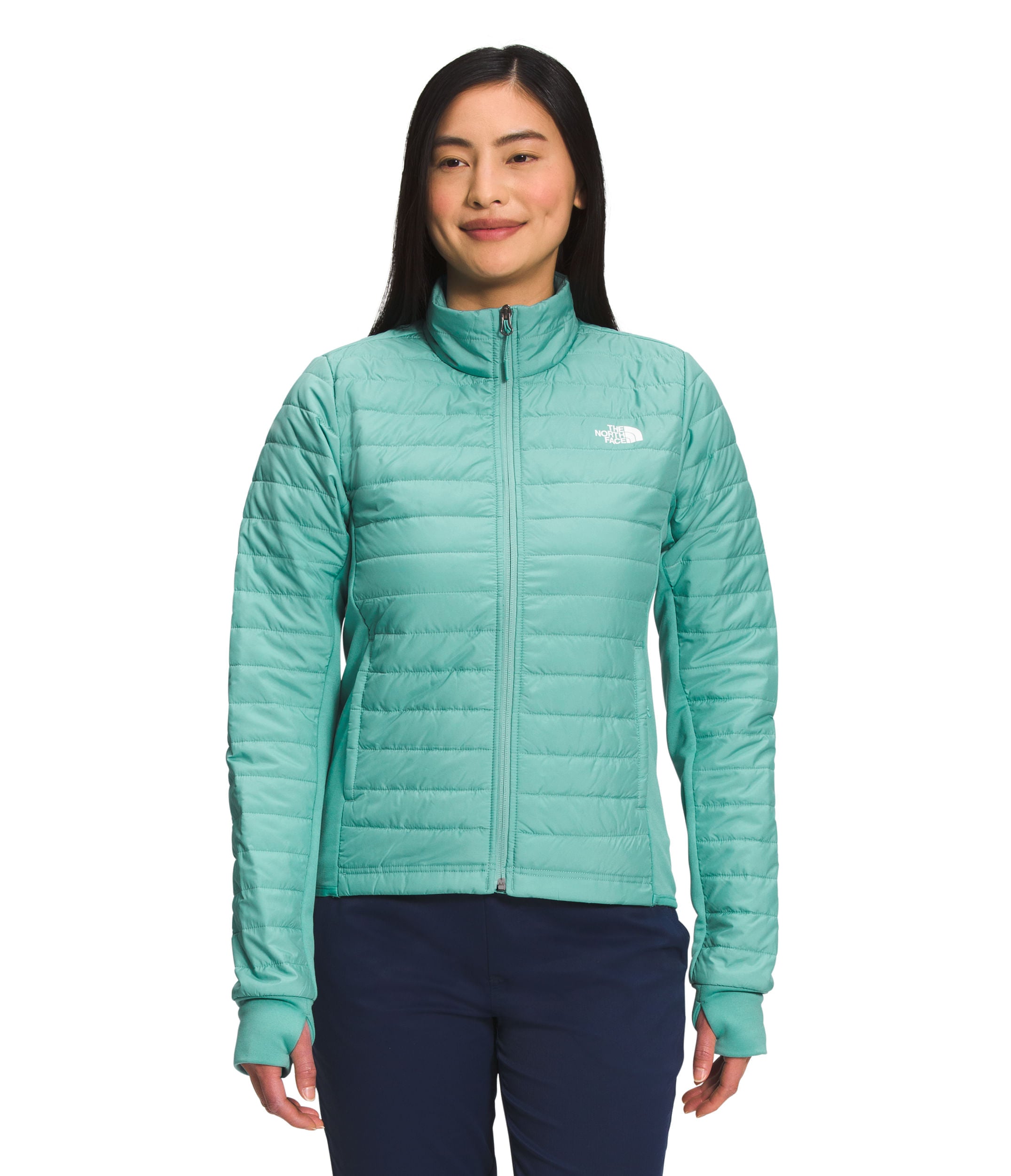 Chaqueta Canyonlands Hybrid Térmica Verde Mujer The North Face - imagen 3