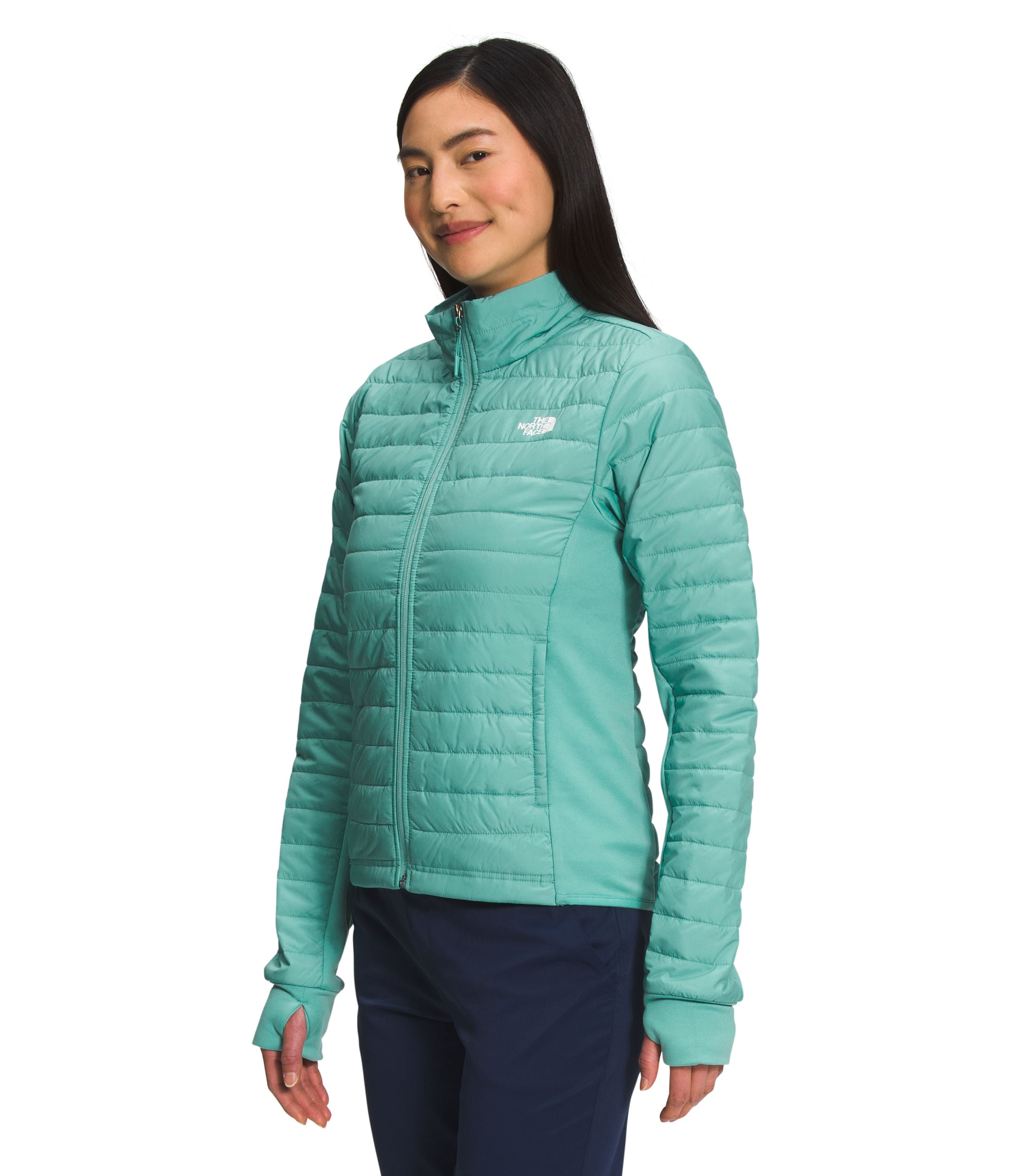 Chaqueta Canyonlands Hybrid Térmica Verde Mujer The North Face - imagen 2