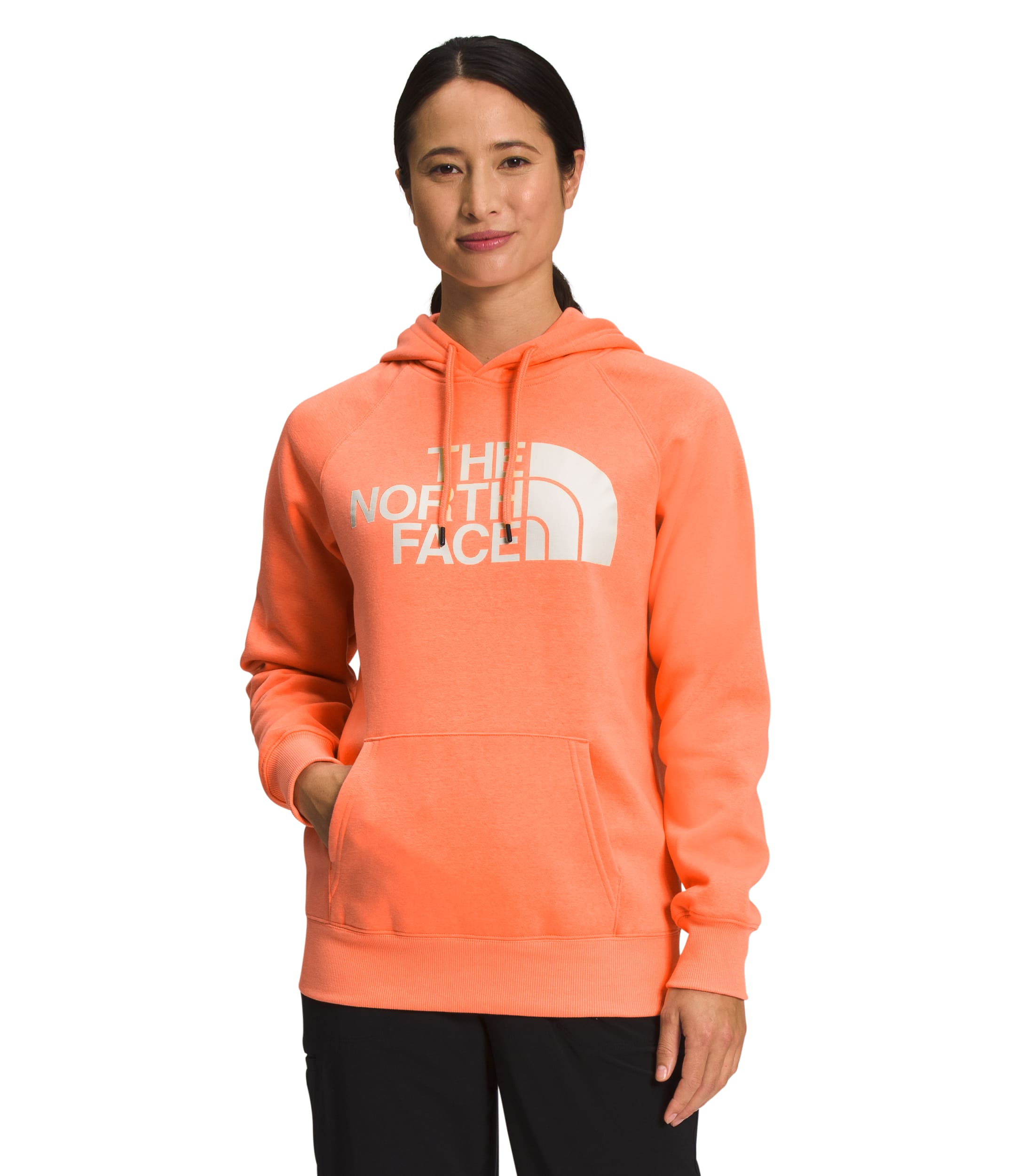 Buzo Half Dome Pullover Hoodie Naranja Mujer The North Face - imagen 1