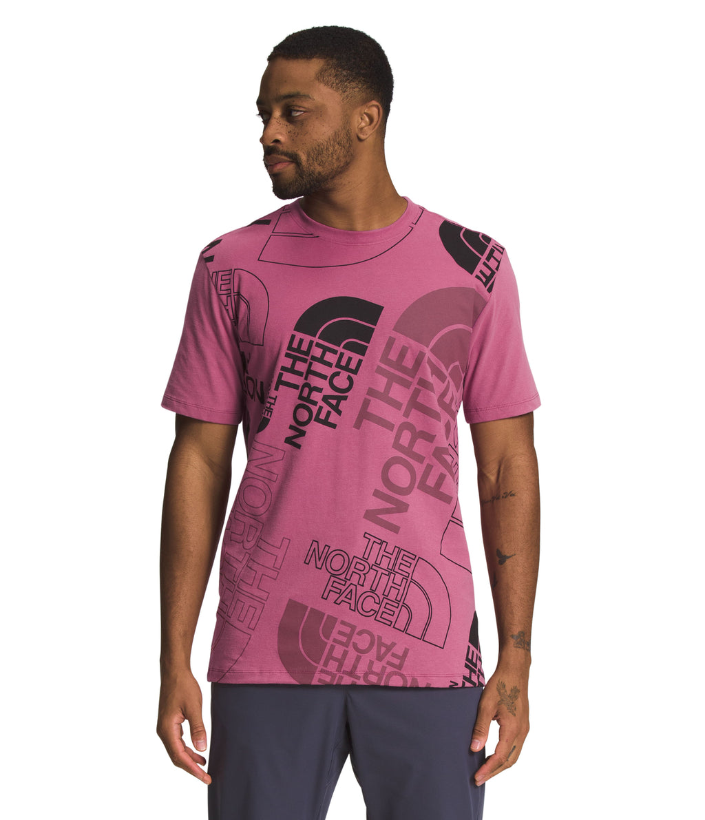Camiseta S/S Graphic Injection Tee Manga Corta Violeta Hombre The North Face - imagen 1
