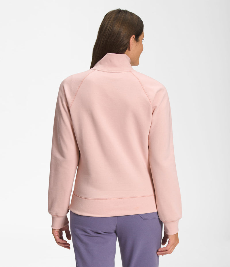 Buzo Heritage Patch 1/4 Zip Rosado Mujer The North Face - imagen 2