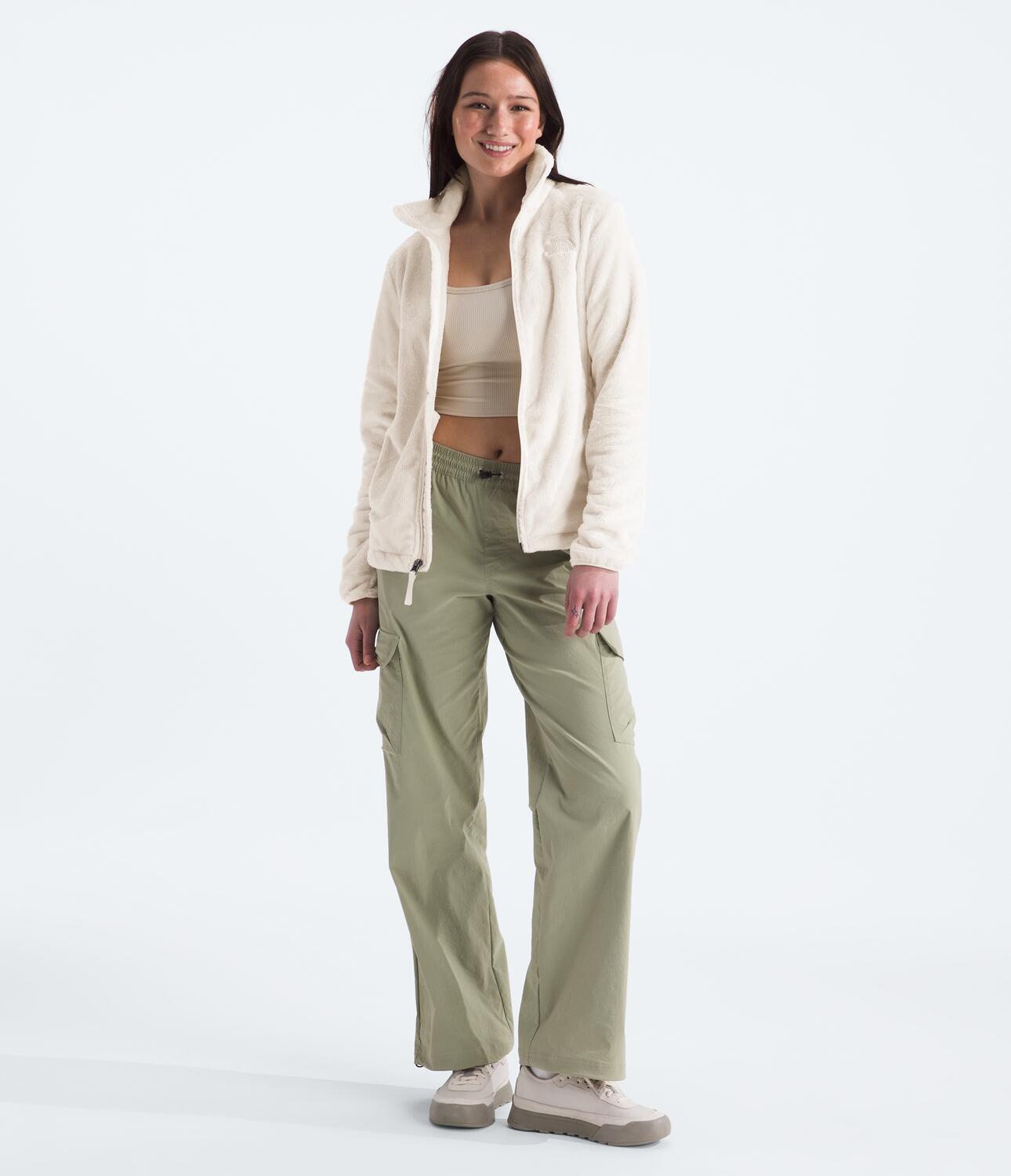 Chaqueta Polar Osito Jacket Blanca Mujer The North Face