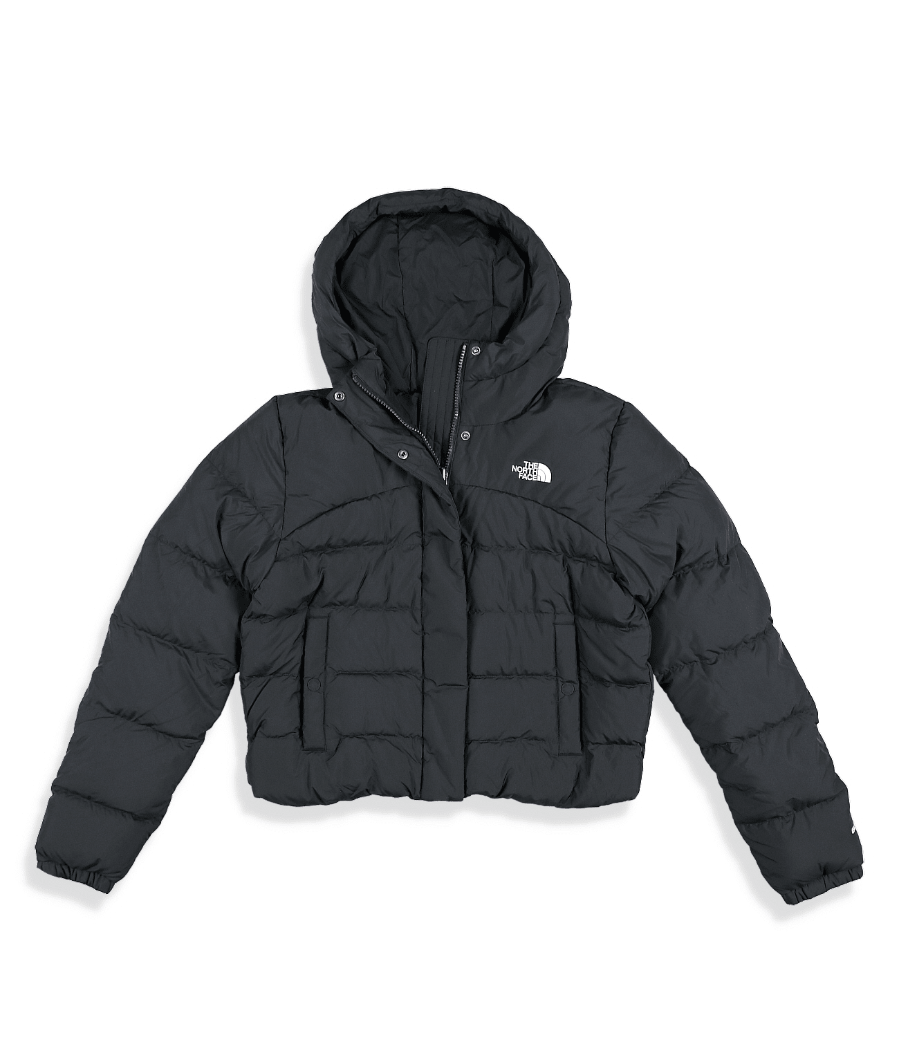 Chaqueta Baltic Down Puffer Hoddie Gris Mujer The North Face - imagen 1