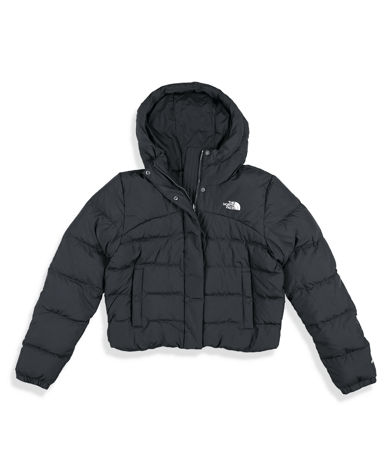 Chaqueta Baltic Down Puffer Hoddie Gris Mujer The North Face - imagen 1