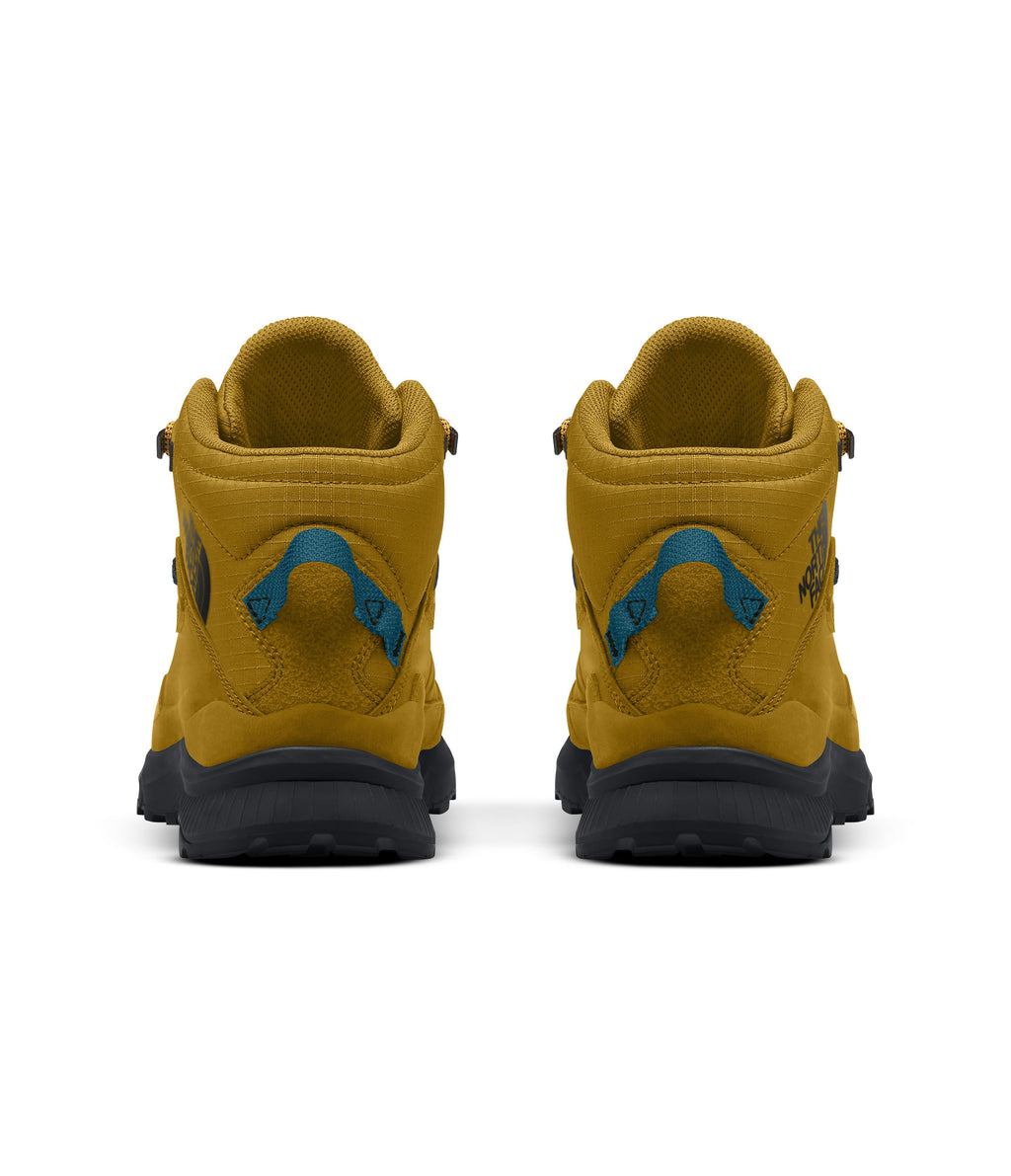 Tenis Cragstone Leather Mid Wp Amarillos Hombre The North Face - imagen 3