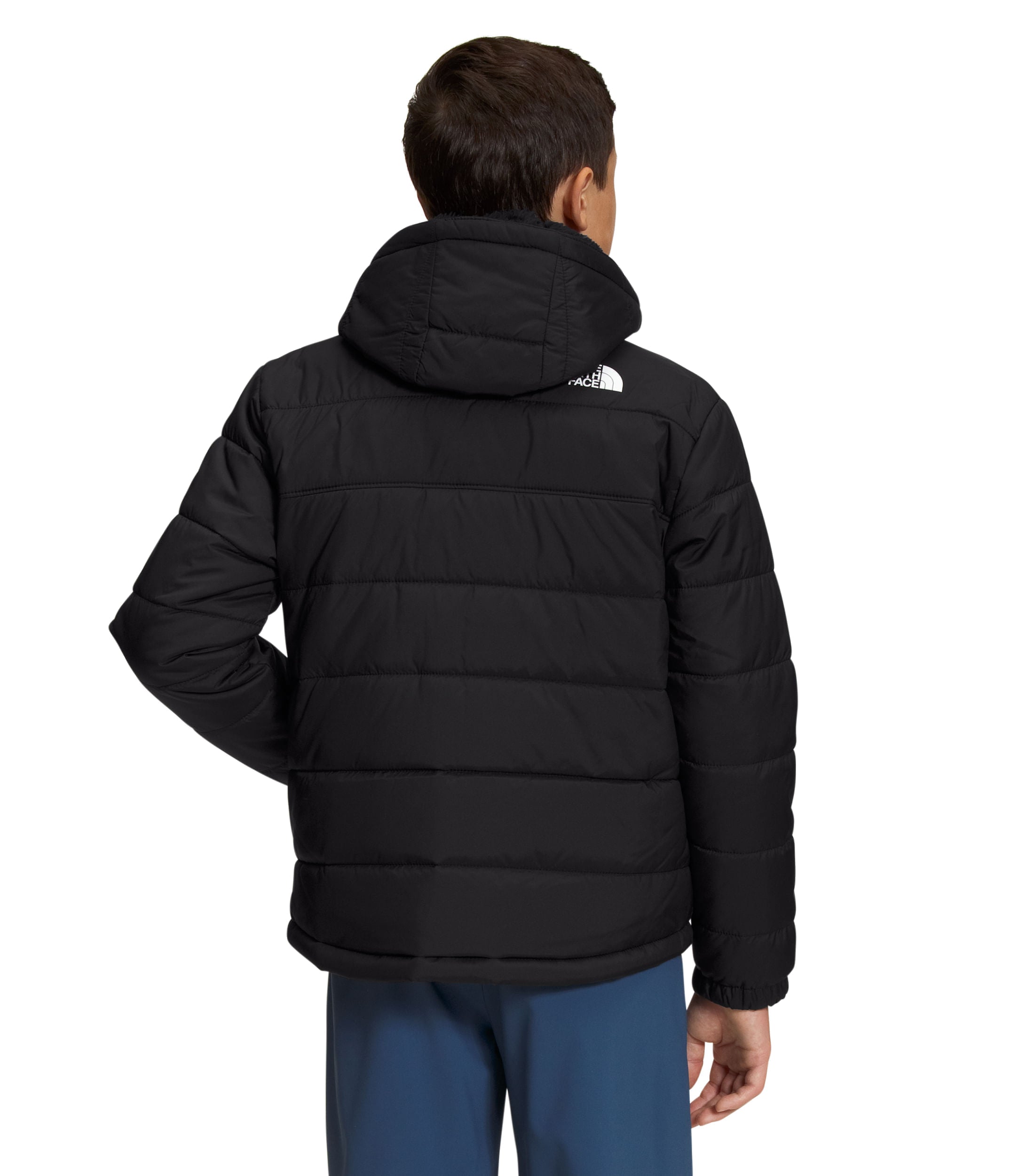 Chaqueta Reversible Mt Chimbo Fz Hooded Térmica Negro Niño The North Face - imagen 2