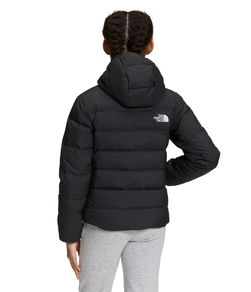 Chaqueta Reversible North Down Hooded Negra Niña The North Face - imagen 2