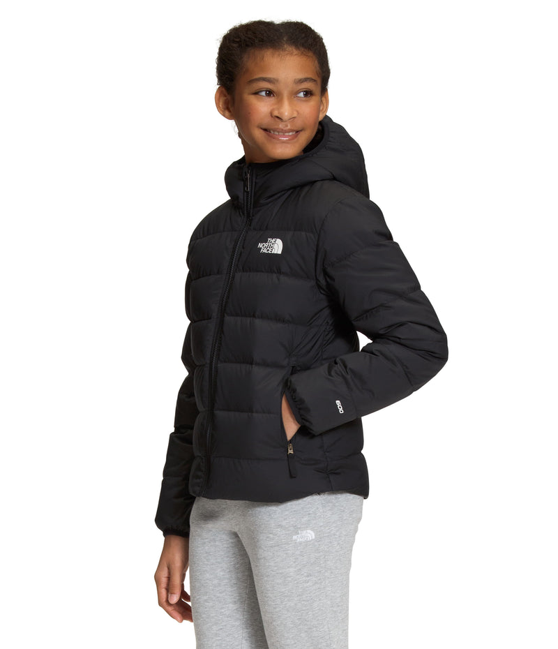 Chaqueta Reversible North Down Hooded Negra Niña The North Face - imagen 3