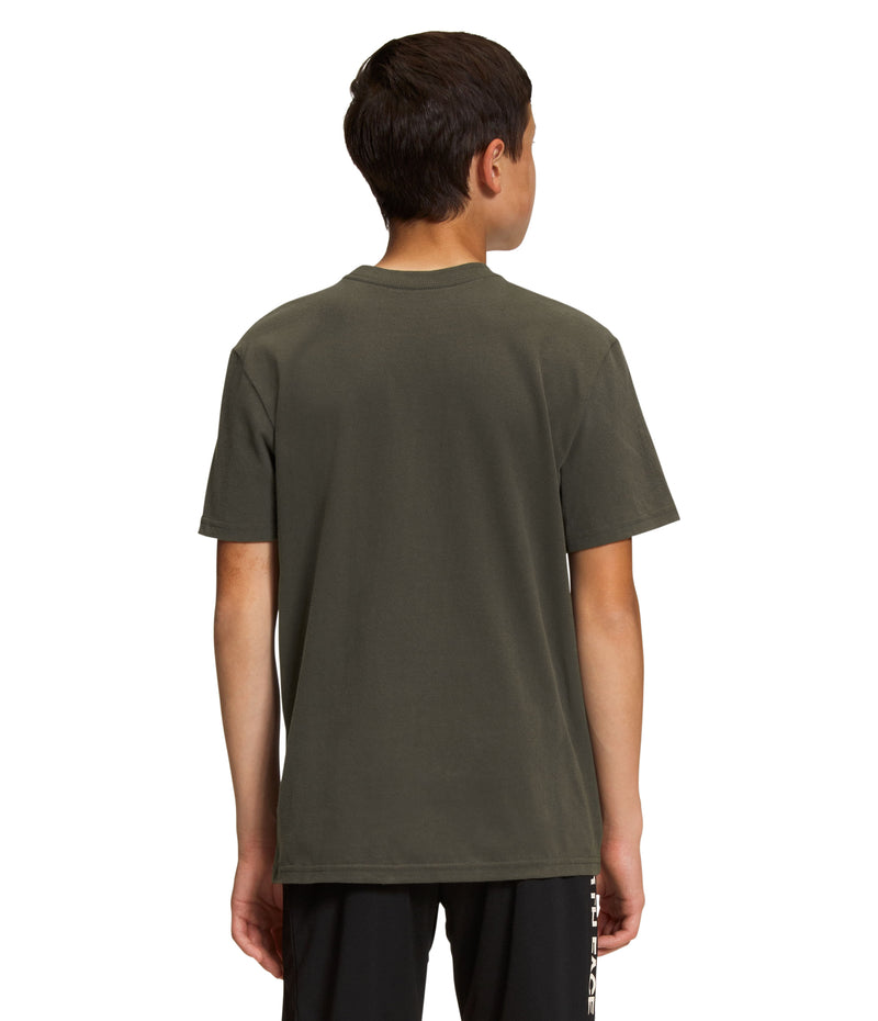 Camiseta Graphic Tee Manga Corta Verde Niño The North Face - imagen 2