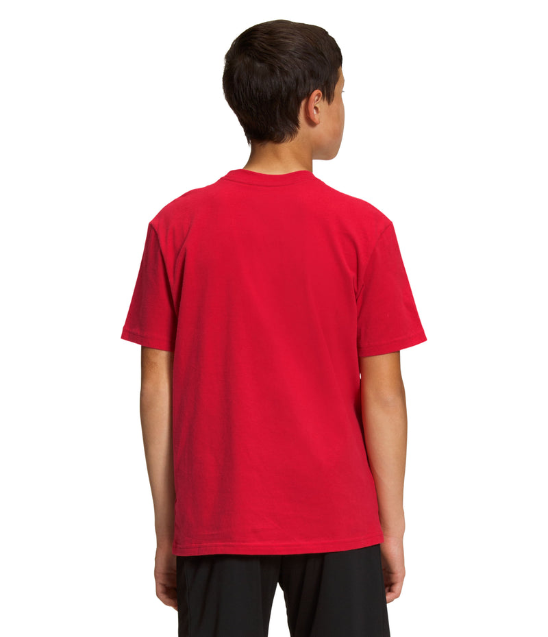 Camiseta Graphic Tee Manga Corta Roja Niño The North Face - imagen 2