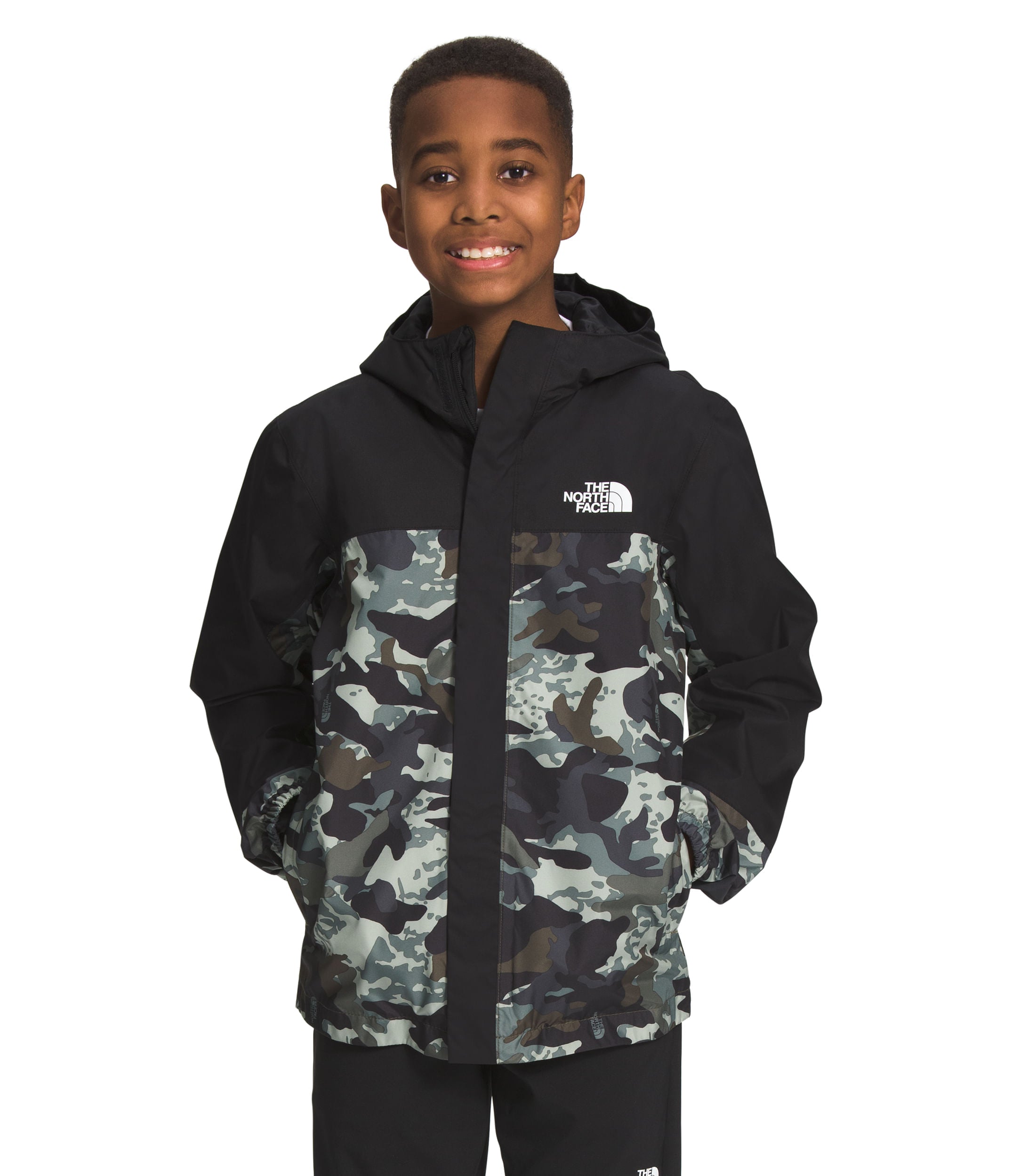 Chaqueta Printed Antora Rain Impermeable Camuflado Niño The North Face - imagen 1