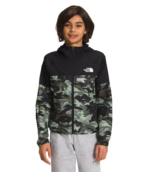 Chaqueta Printed Never Stop Hooded Wind Jacket  Verde Niño The North Face