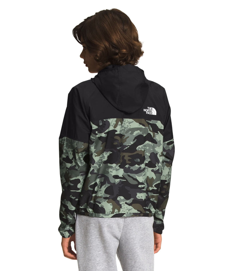 Chaqueta Printed Never Stop Hooded Wind Jacket  Verde Niño The North Face - imagen 3