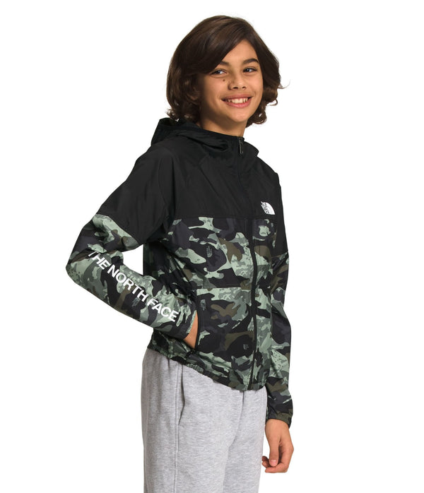 Chaqueta Printed Never Stop Hooded Wind Jacket  Verde Niño The North Face