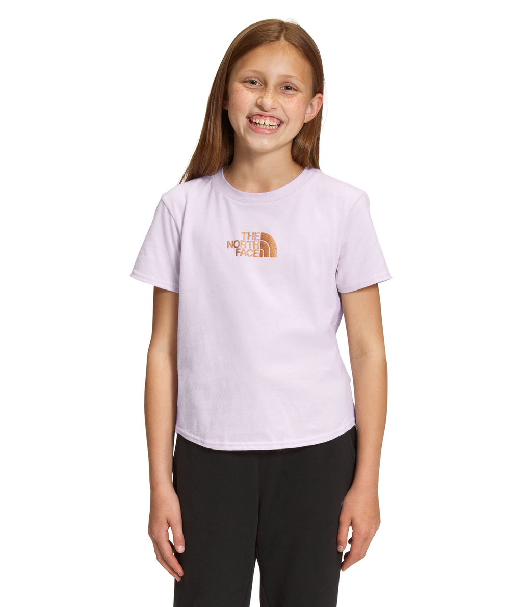 Camiseta S/S Graphic Tee Manga Corta Lila Niña The North Face - imagen 1