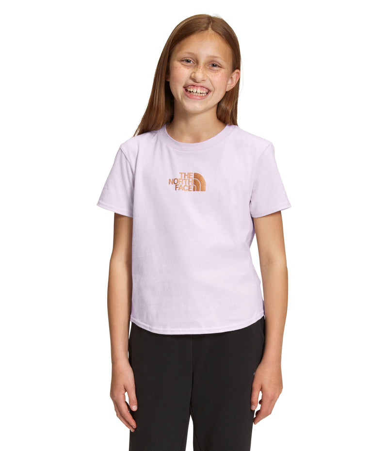 Camiseta S/S Graphic Tee Manga Corta Lila Niña The North Face - imagen 1