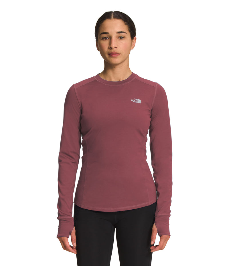 Buzo Winter Warm Essential Crew Vinotinto Mujer The North Face - imagen 4