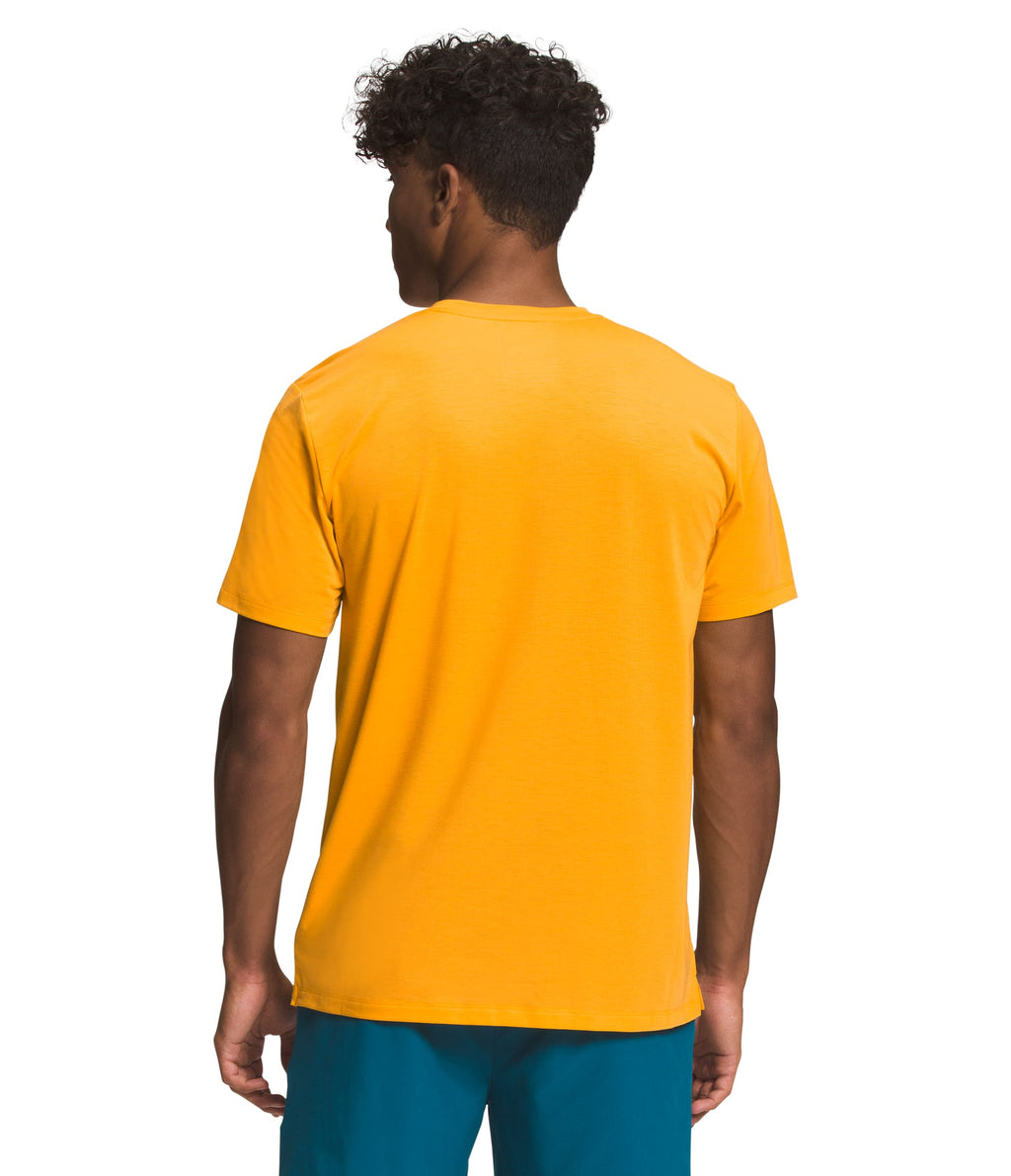 Camiseta Wander S/S Manga Corta Hombre Amarilla The North Face - imagen 2