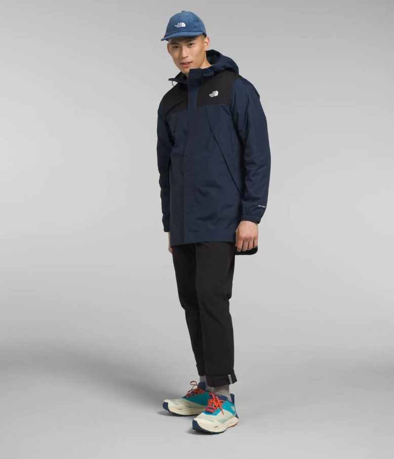 Chaqueta Antora Parka Azul y Negro Hombre The North Face