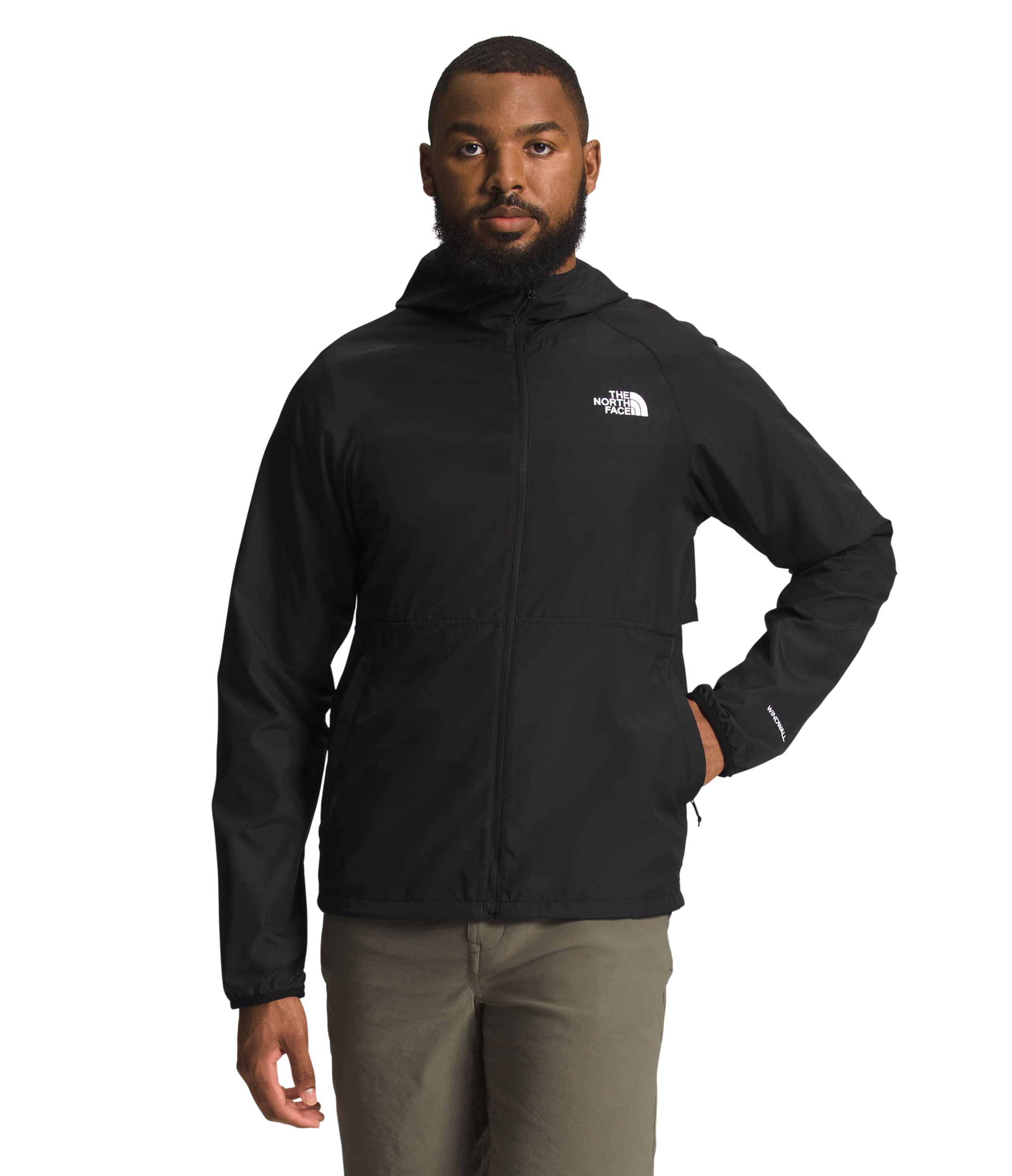 Chaqueta Flyweight Hoodie 2.0 Rompevientos Negro Hombre The North Face - imagen 1