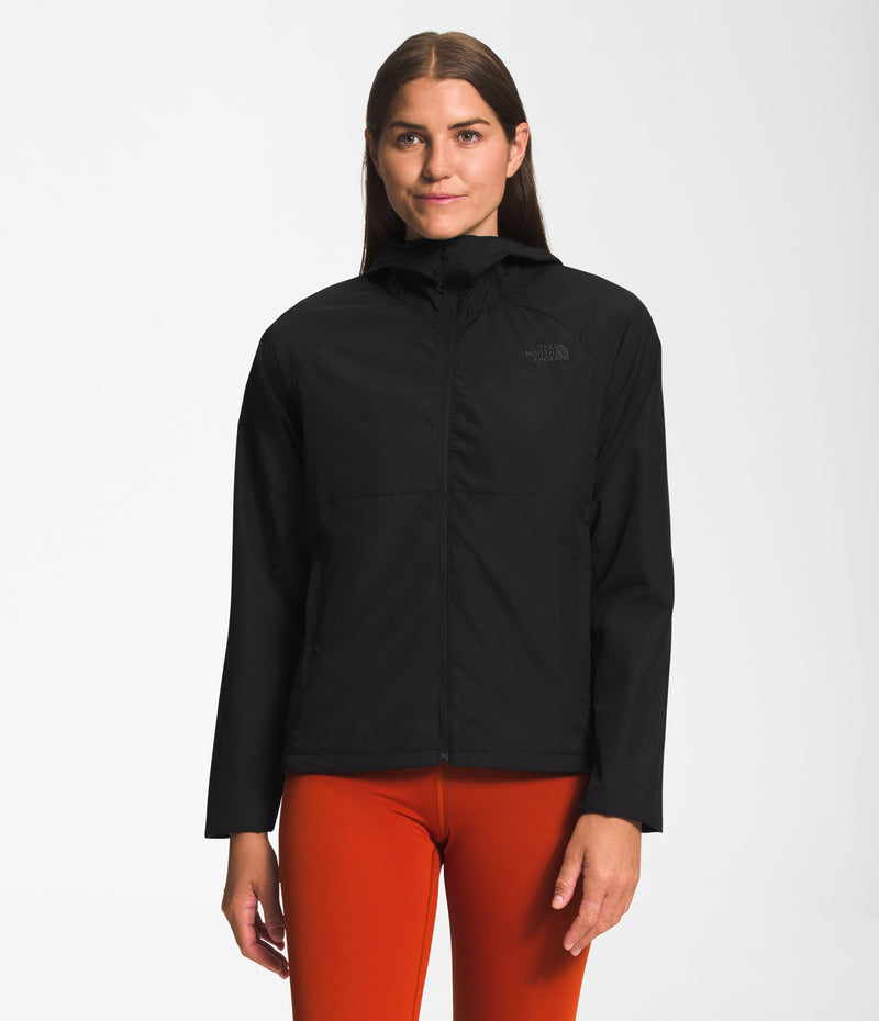 Chaqueta Flyweight Hoodie 2.0 Rompevientos Negra Mujer The North Face - imagen 1