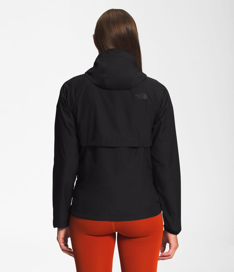 Chaqueta Flyweight Hoodie 2.0 Rompevientos Negra Mujer The North Face - imagen 2