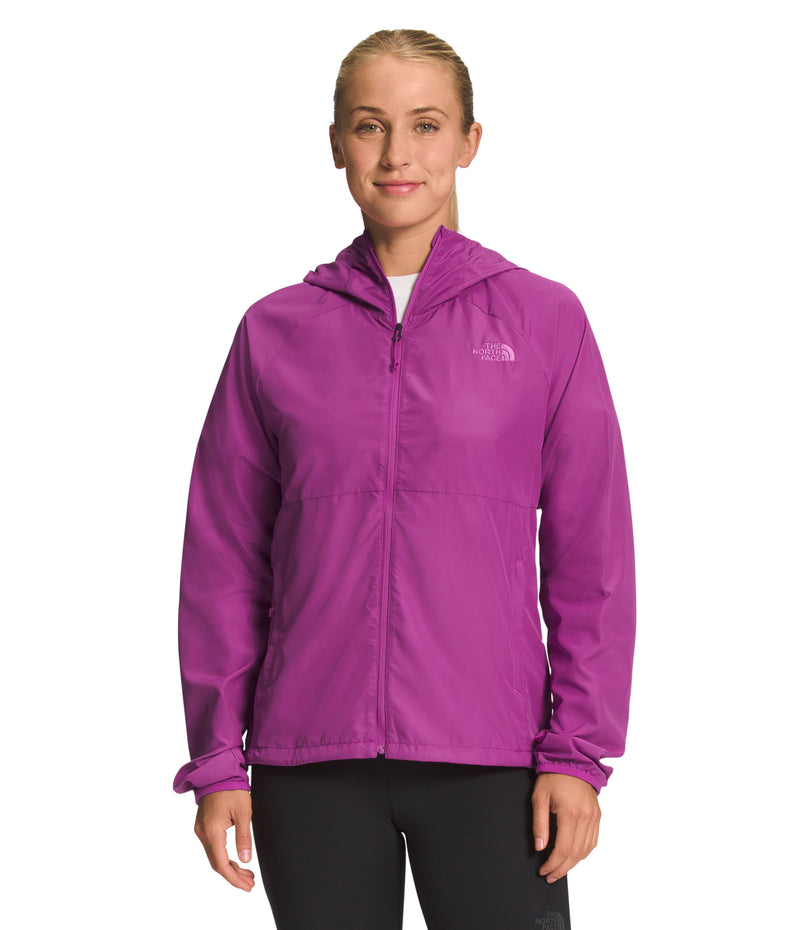 Chaqueta Flyweight Hoodie 2.0 Rompevientos Purpura Mujer The North Face - imagen 1