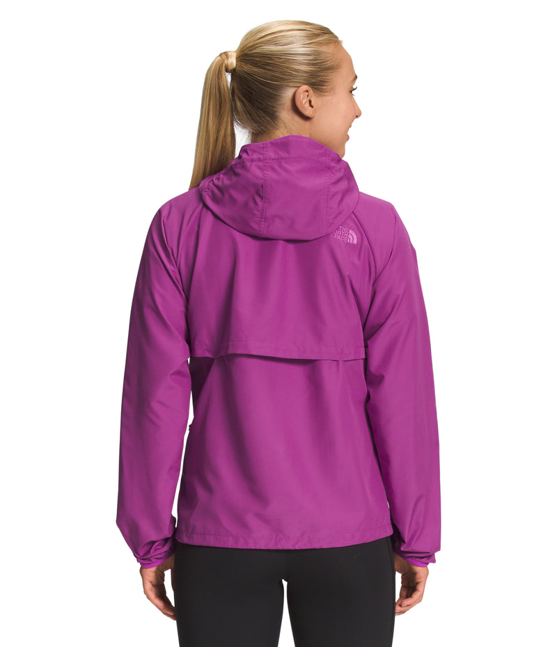 Chaqueta Flyweight Hoodie 2.0 Rompevientos Purpura Mujer The North Face - imagen 2