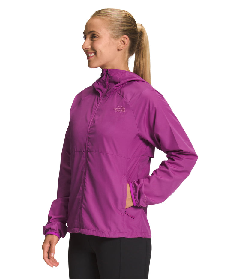Chaqueta Flyweight Hoodie 2.0 Rompevientos Purpura Mujer The North Face - imagen 3