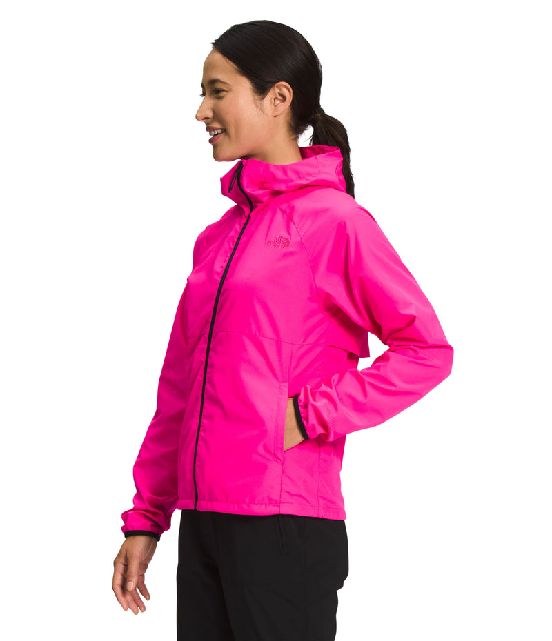 Chaqueta Flyweight Hoodie 2.0 Rompevientos Rosada Mujer The North Face - imagen 3