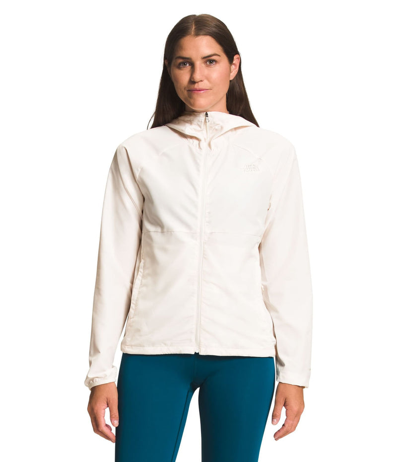 Chaqueta Flyweight Hoodie 2.0 Rompevientos Beige Mujer The North Face - imagen 1