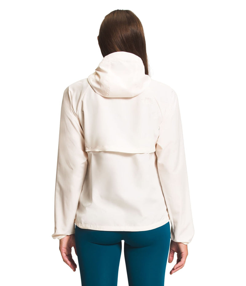 Chaqueta Flyweight Hoodie 2.0 Rompevientos Beige Mujer The North Face - imagen 2