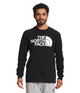 Camiseta Half Dome Tee Manga Larga Negra Hombre The North Face