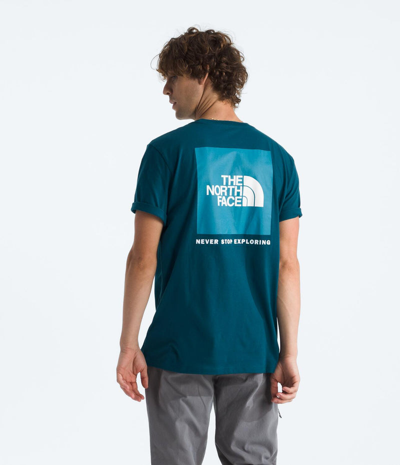 Camiseta S/S Box Nse Tee Azul Hombre The North Face - imagen 2