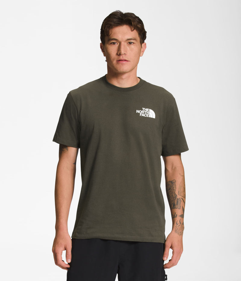 Camiseta Box Nse Tee Manga Corta Gris Hombre The North Face - imagen 1