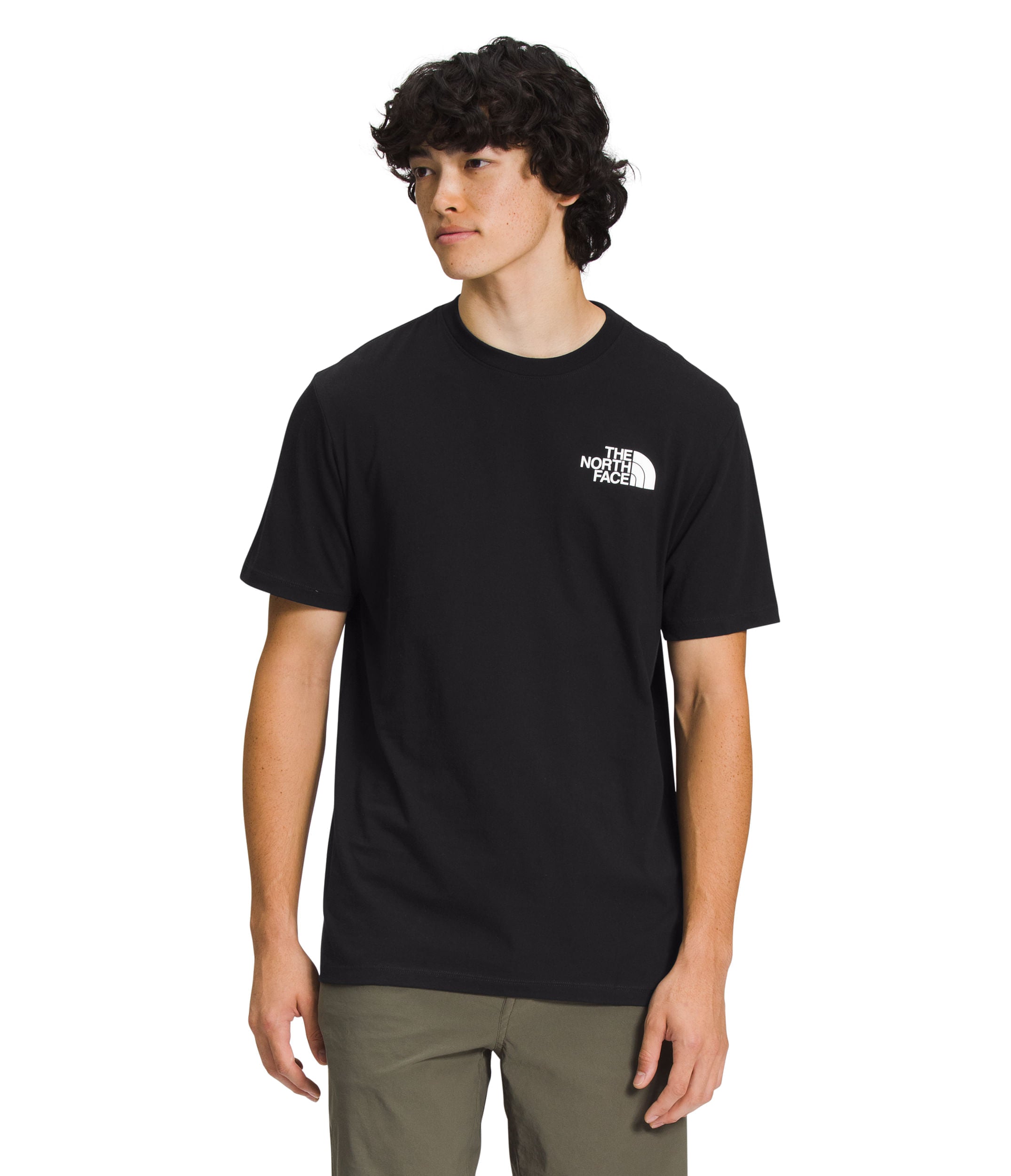 Camiseta Box Nse Tee Manga Corta Negra Hombre The North Face - imagen 1