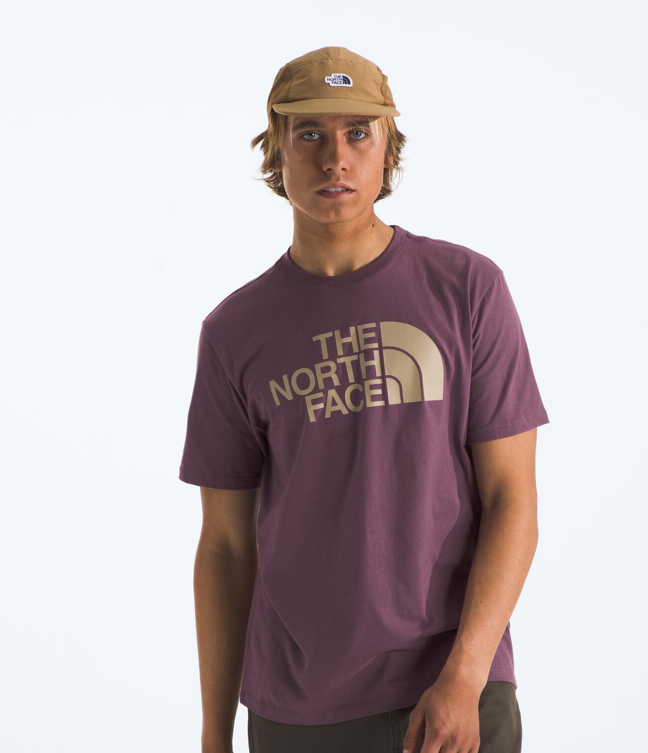 Camiseta S/S Half Dome Tee Purpura Hombre The North Face - imagen 1