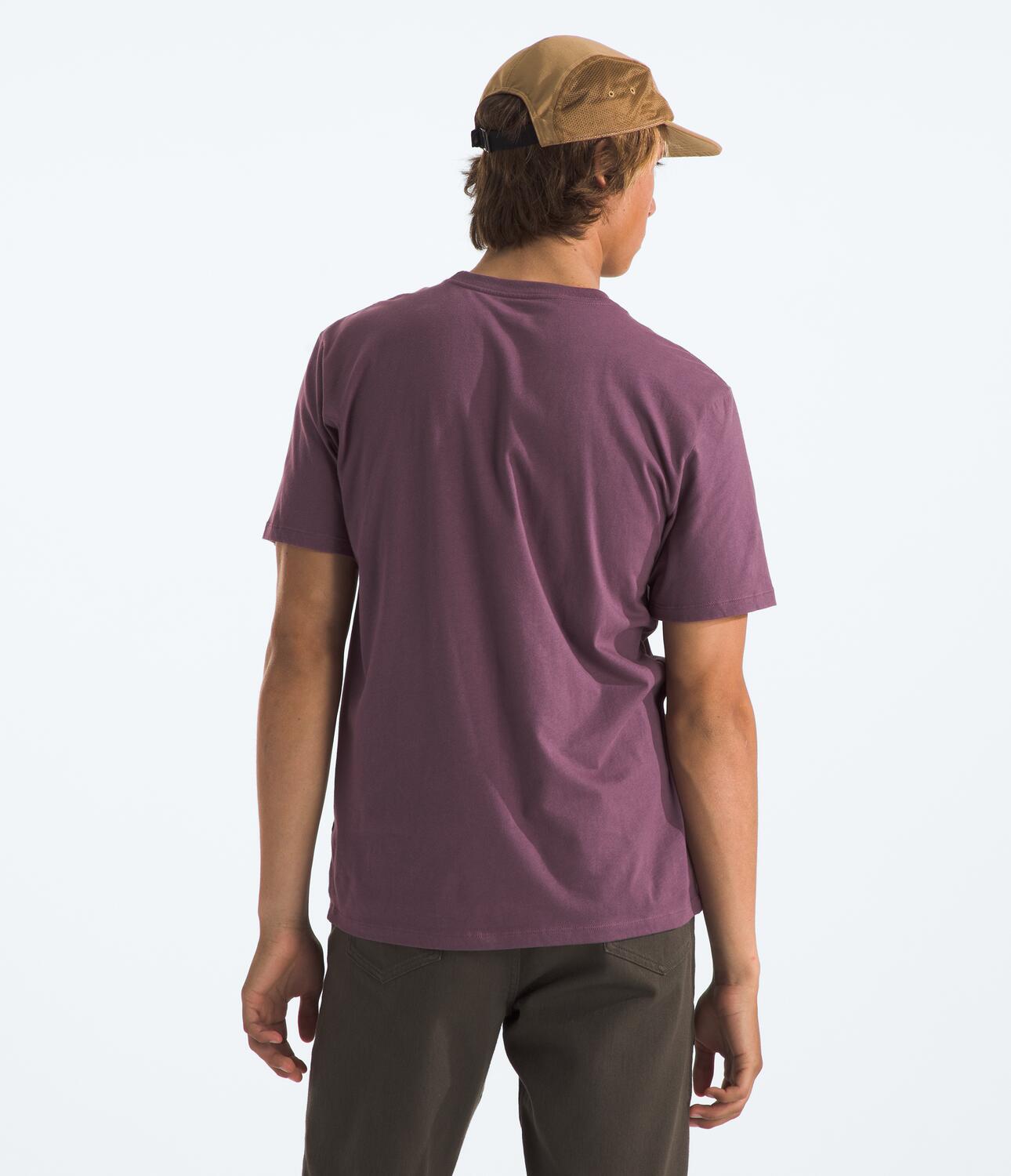 Camiseta S/S Half Dome Tee Purpura Hombre The North Face - imagen 2