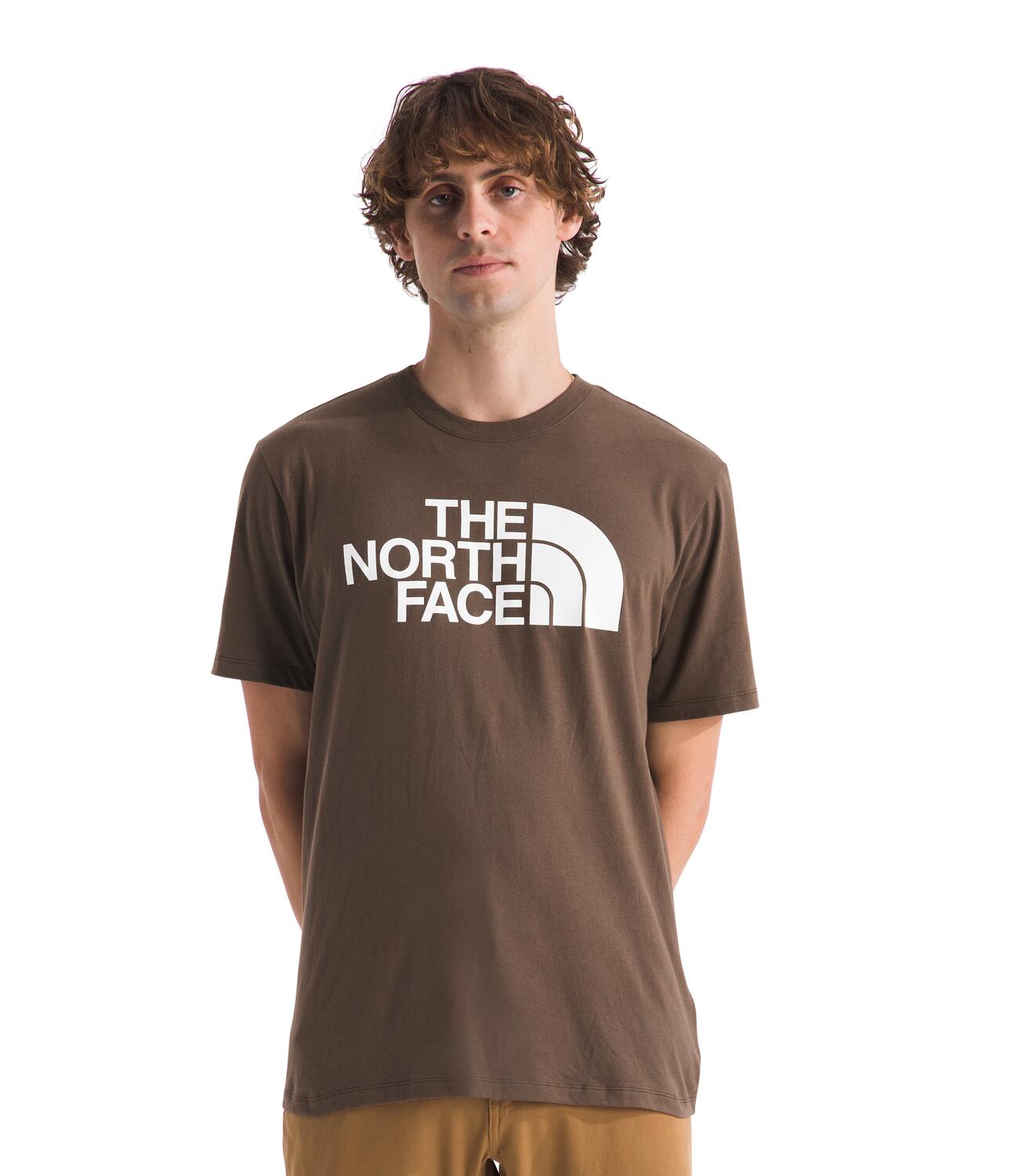 Camiseta S/S Half Dome Tee Café Hombre The North Face - imagen 1